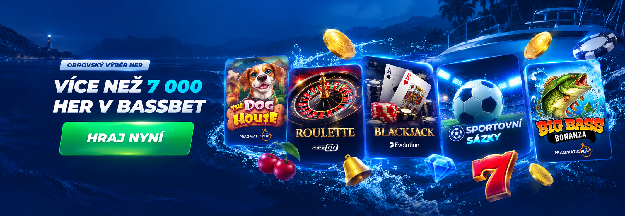 Bonusy a nabídky v BassBet Casino